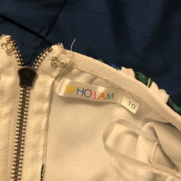 tropical print romper vacation shorts strapless - Picture 4 of 4